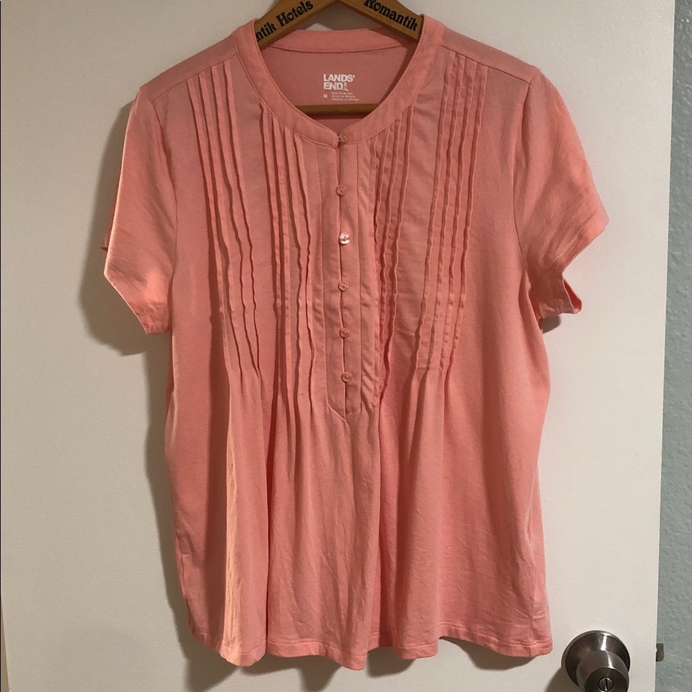 4️⃣ FOR $🔟! LAND’S END SHORT SLEEVE TOP